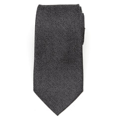 Heathered Gray Wool Men's Tie