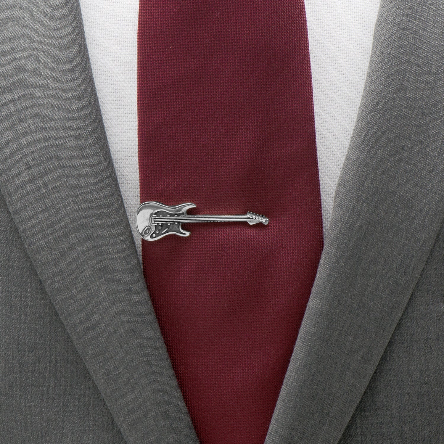  Cufflinks Guitar Tie Clip - Default Title - Bonton