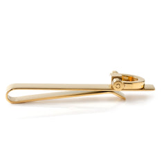 Horse Bit Gold Stainless Steel Tie Bar