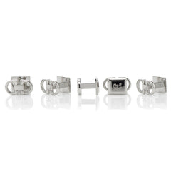 Horse Bit Stainless Steel 5-Stud Set