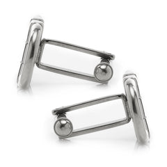 Horse Bit Stainless Steel Cufflinks