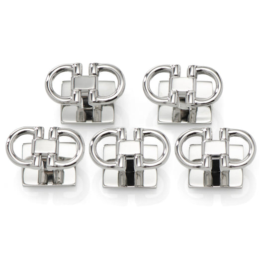 Horse Bit Stainless Steel 5-Studs