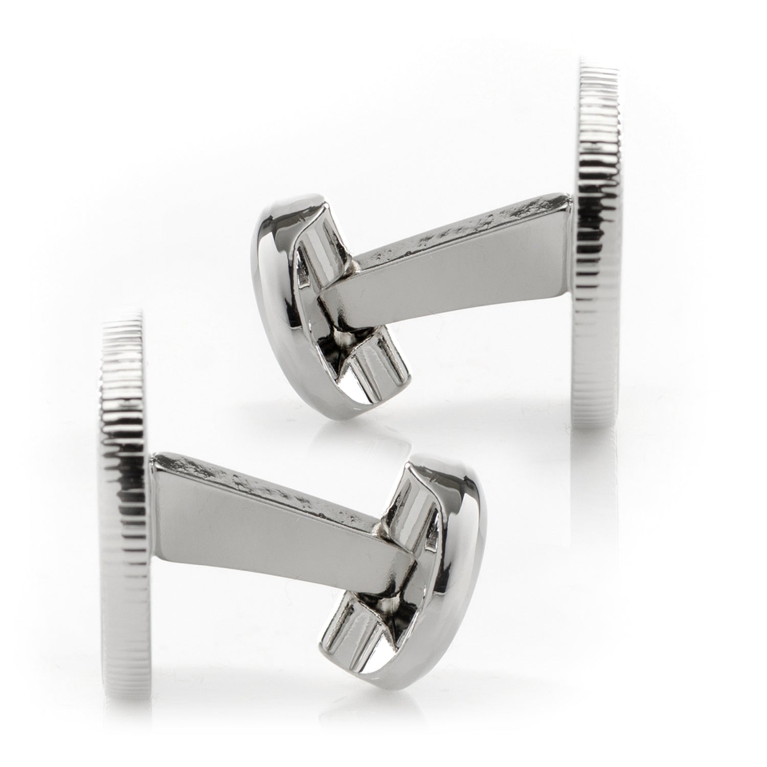  Cufflinks Hunter Silver Cufflinks - Default Title - Bonton