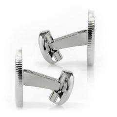 Hunter Silver Cufflinks