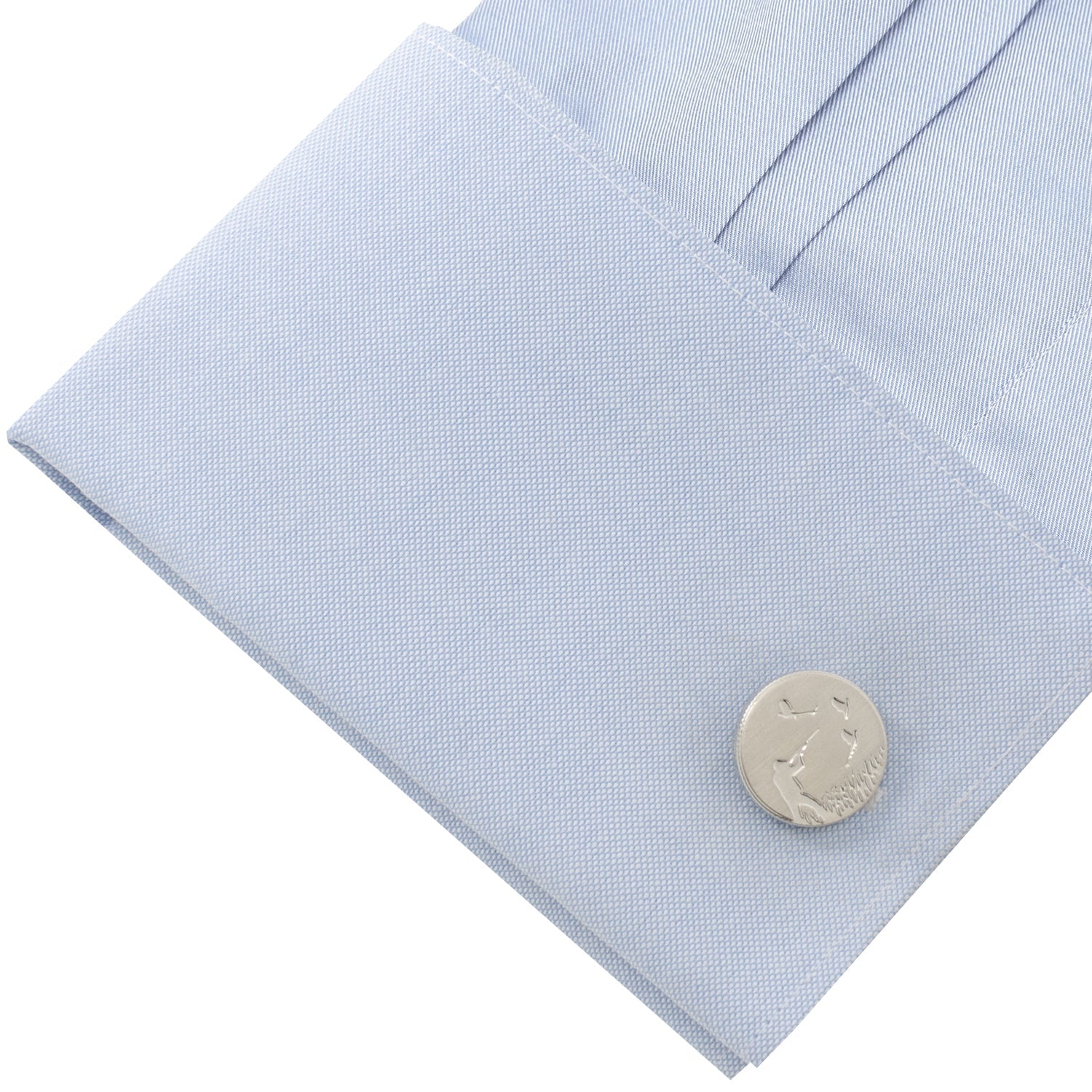  Cufflinks Hunter Silver Cufflinks - Default Title - Bonton