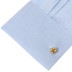 Gold Knot Cufflinks