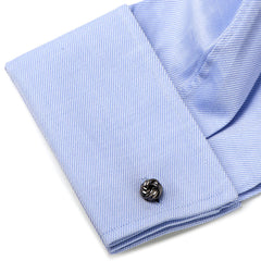 Gunmetal Knot Cufflinks