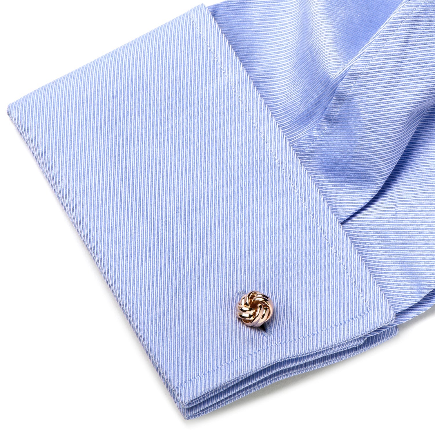  Cufflinks Rose Gold Knot Cufflinks - Default Title - Bonton