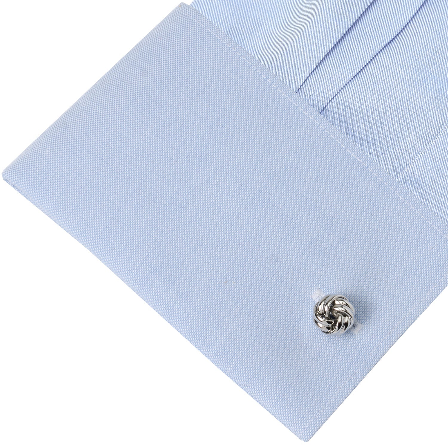  Cufflinks Silver Knot Cufflinks - Default Title - Bonton