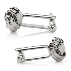 Silver Knot Cufflinks