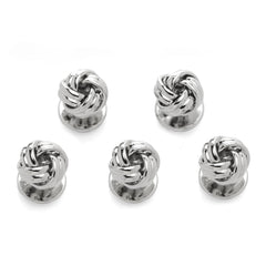 Silver Knot 5-Studs