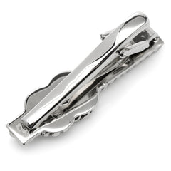 Silver Knot Rope Tie Clip