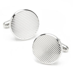 Line Stainless Steel Cufflinks