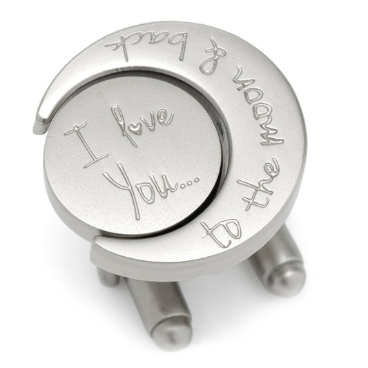 Love You to the Moon and Back Cufflinks