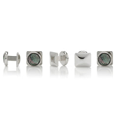 Mosaic Smoke Mother of Pearl 5-Studs