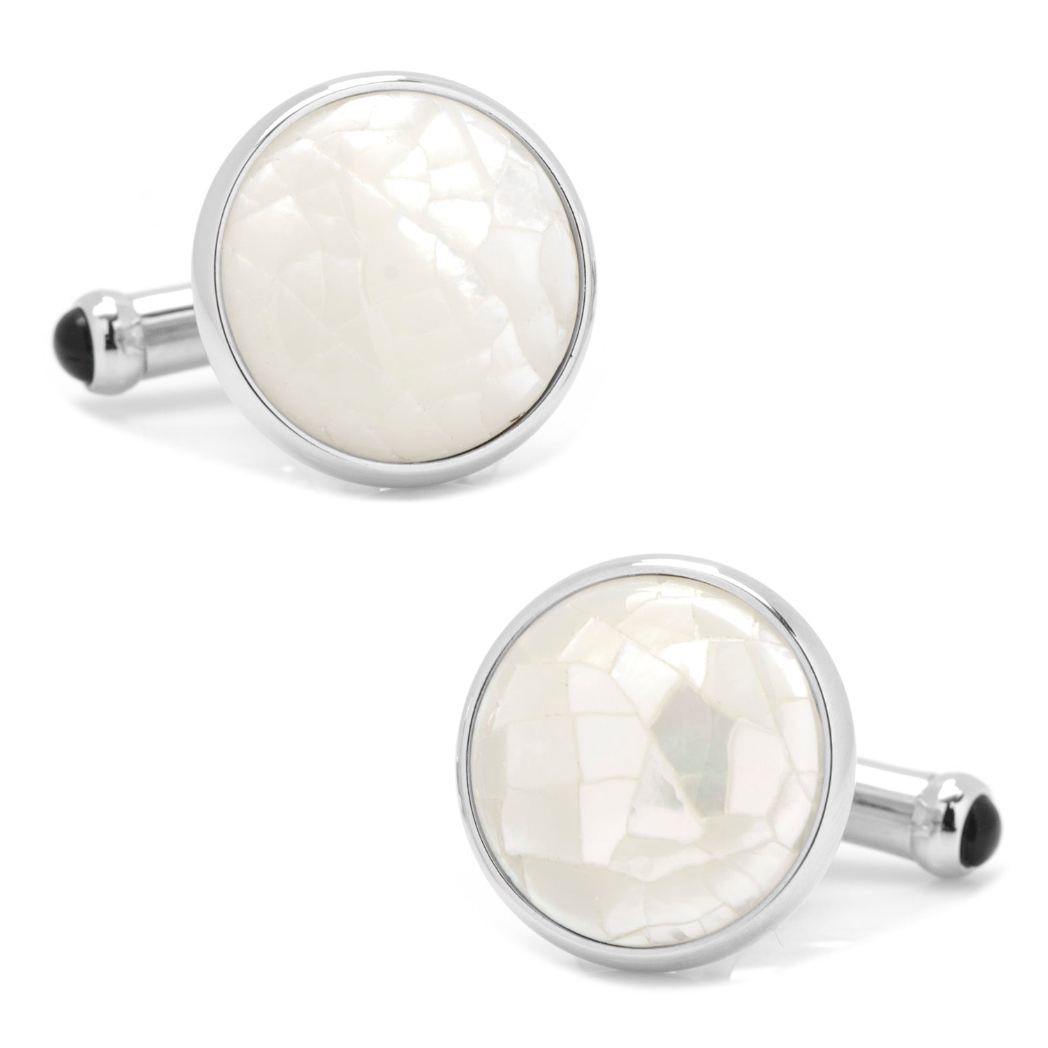  Cufflinks Mosaic Mother of Pearl Cufflinks - Default Title - Bonton