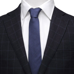 The Mitchell Tie (Iridescent Basketweave Men's Tie)