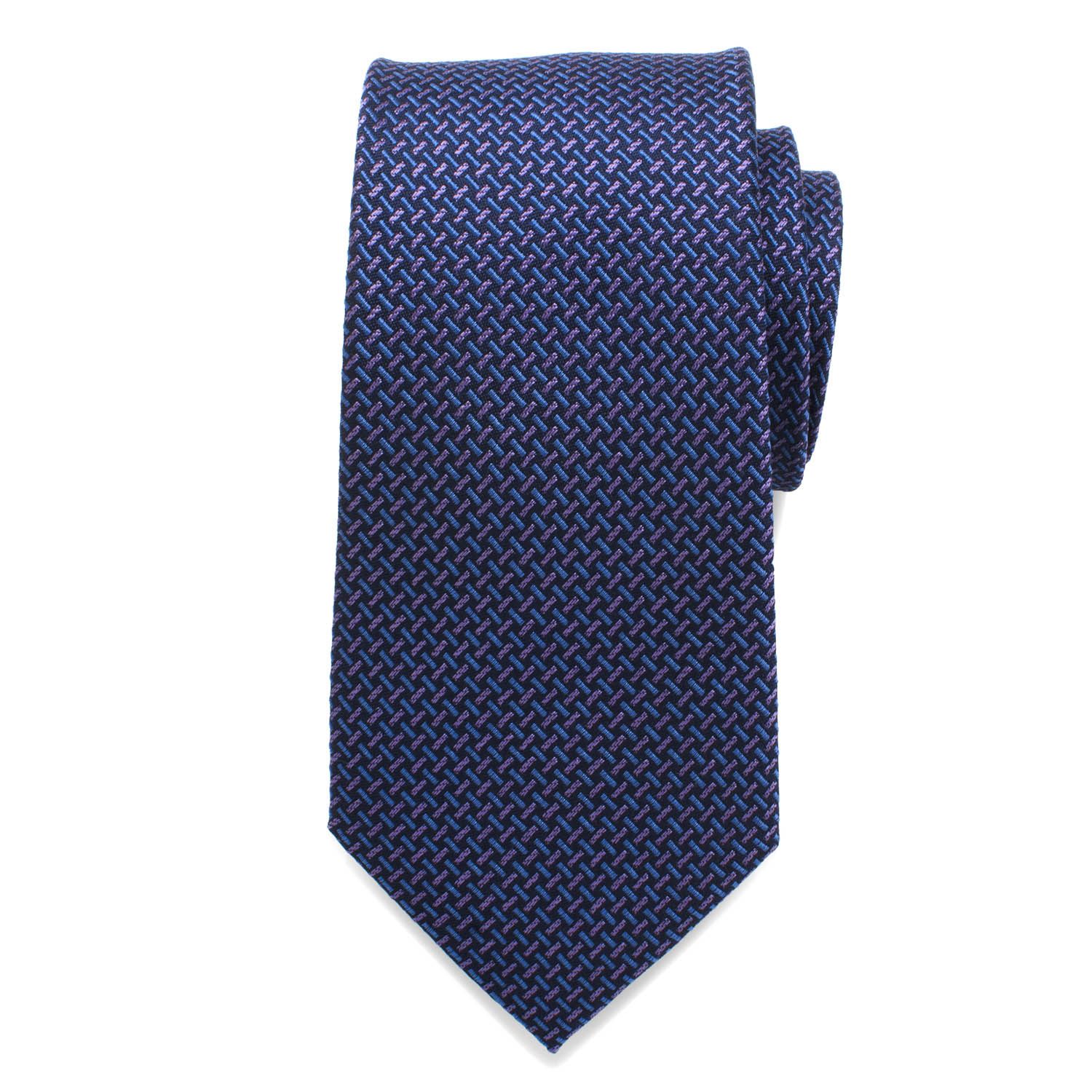  Cufflinks The Mitchell Tie (Iridescent Basketweave Men's Tie) - Default Title - Bonton