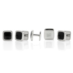 Onyx Cushion Stainless Steel 5-Studs