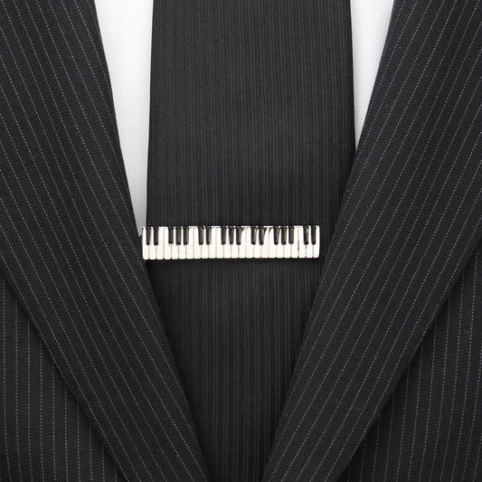 Piano Keys Tie Clip