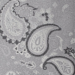 Gray Paisley Men's Tie