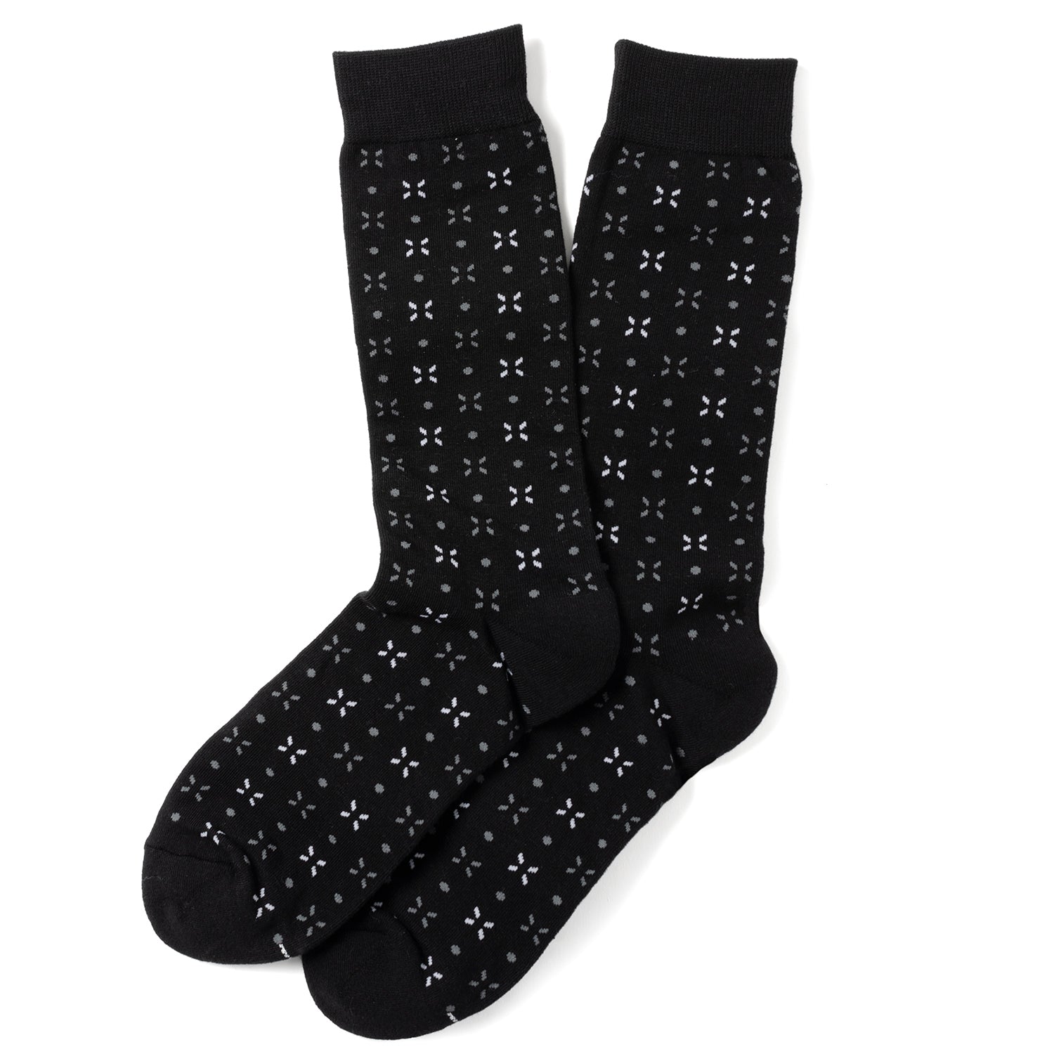  Cufflinks Ox & Bull Patterned Sock Gift Set - Default Title - Bonton