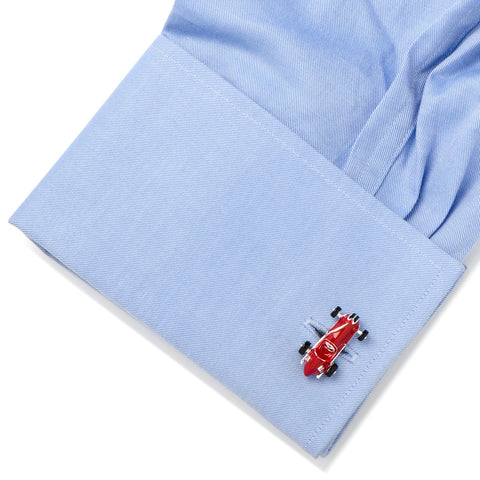 3D Vintage Race Car Cufflinks