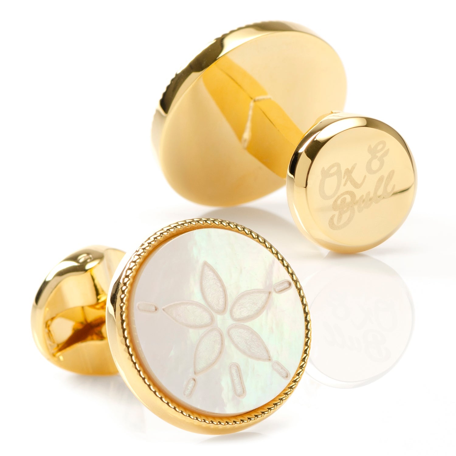  Cufflinks Sand Dollar Cufflinks - Default Title - Bonton