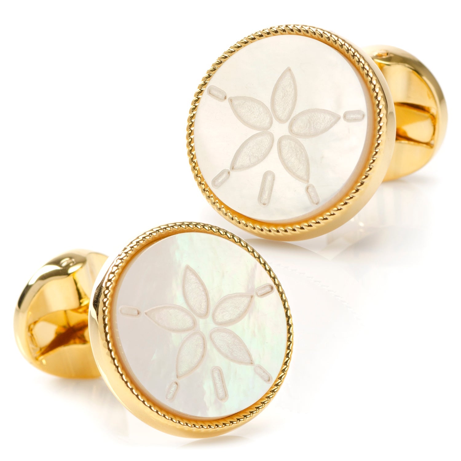  Cufflinks Sand Dollar Cufflinks - Default Title - Bonton