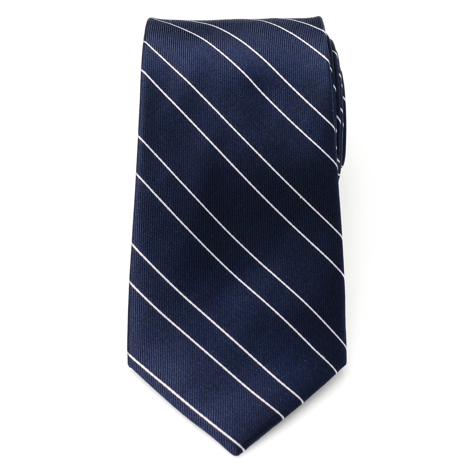  Cufflinks Classic Navy Stripe Men's Tie - Default Title - Bonton