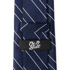 Classic Navy Stripe Men's Tie