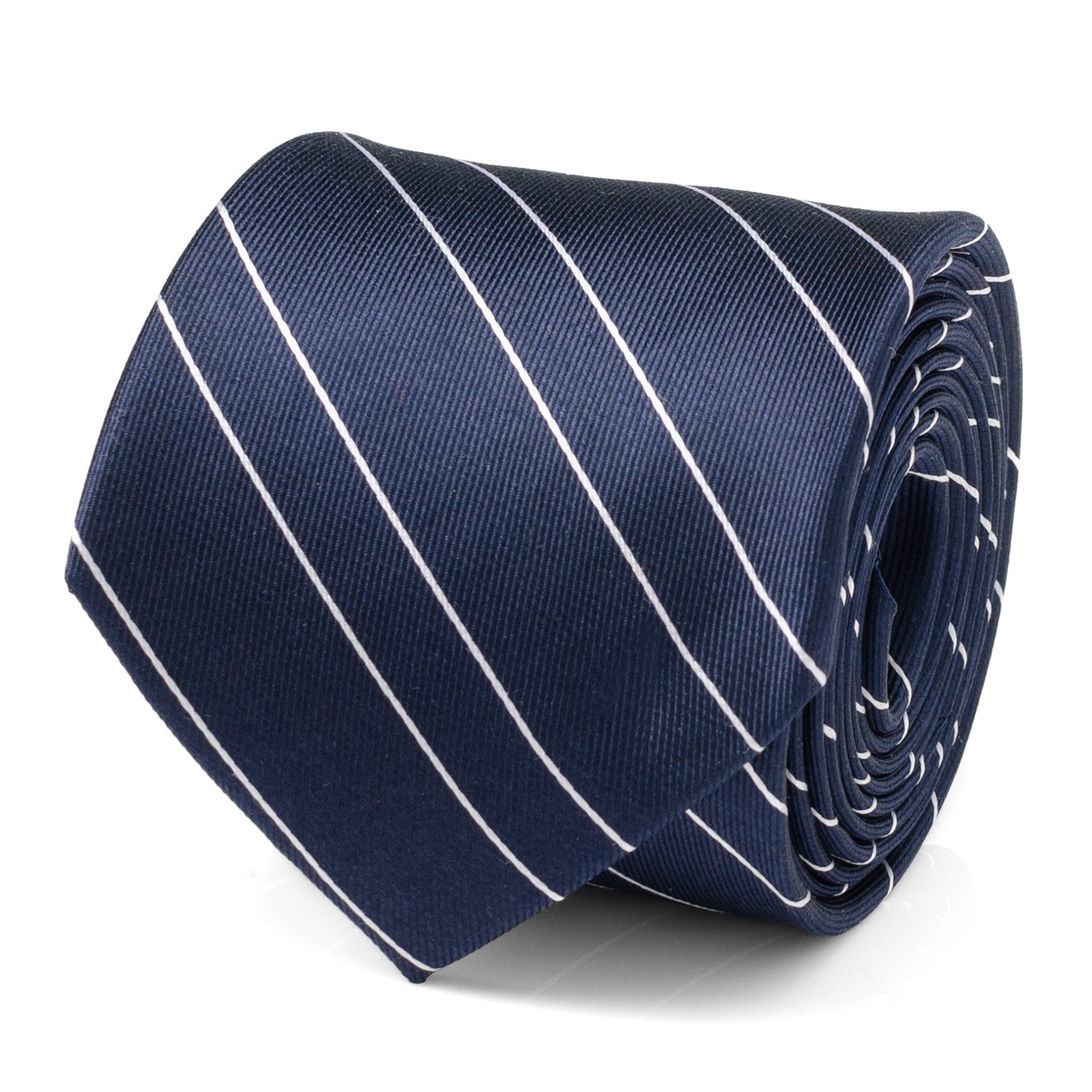  Cufflinks Classic Navy Stripe Men's Tie - Default Title - Bonton