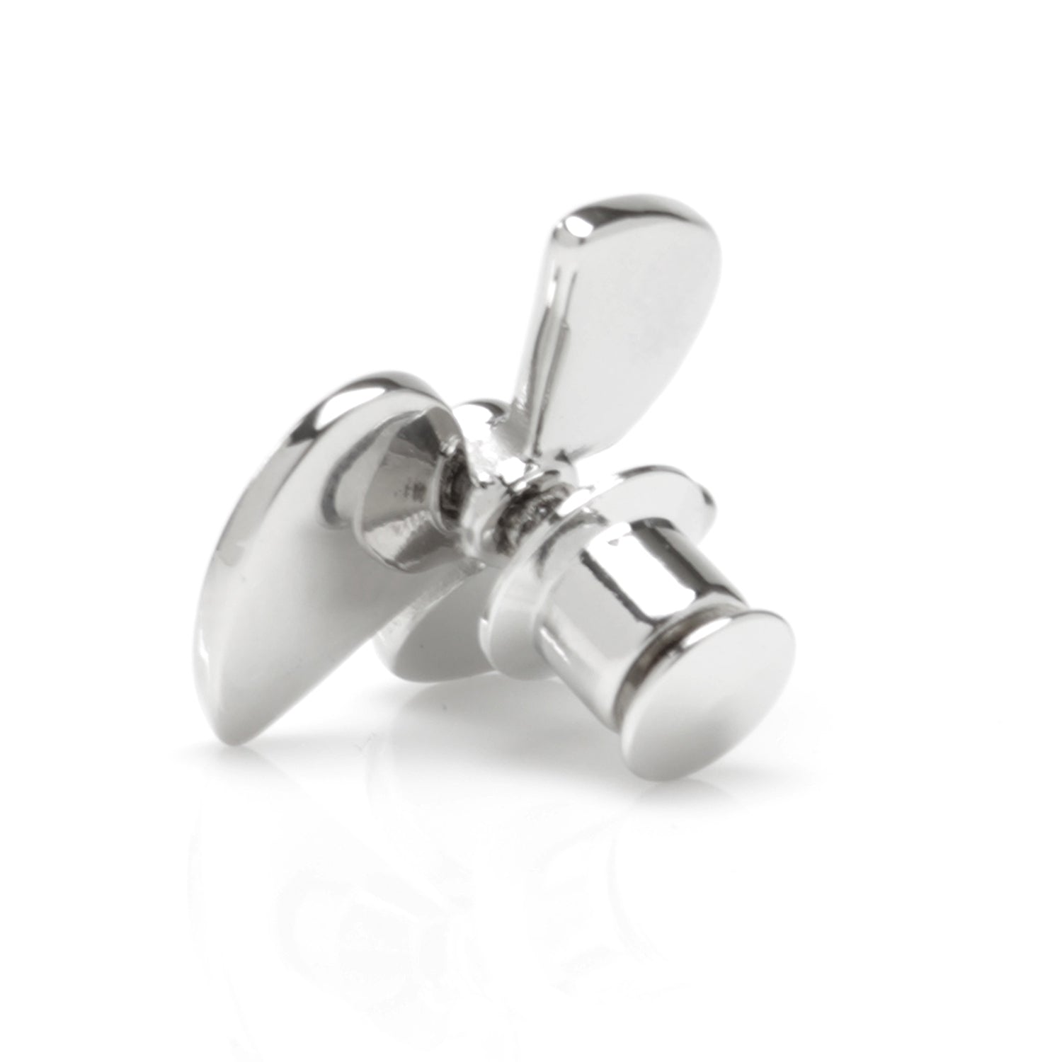  Cufflinks 3D Boat Propeller Lapel Pin - Default Title - Bonton