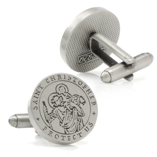 St. Christopher Amulet Cufflinks