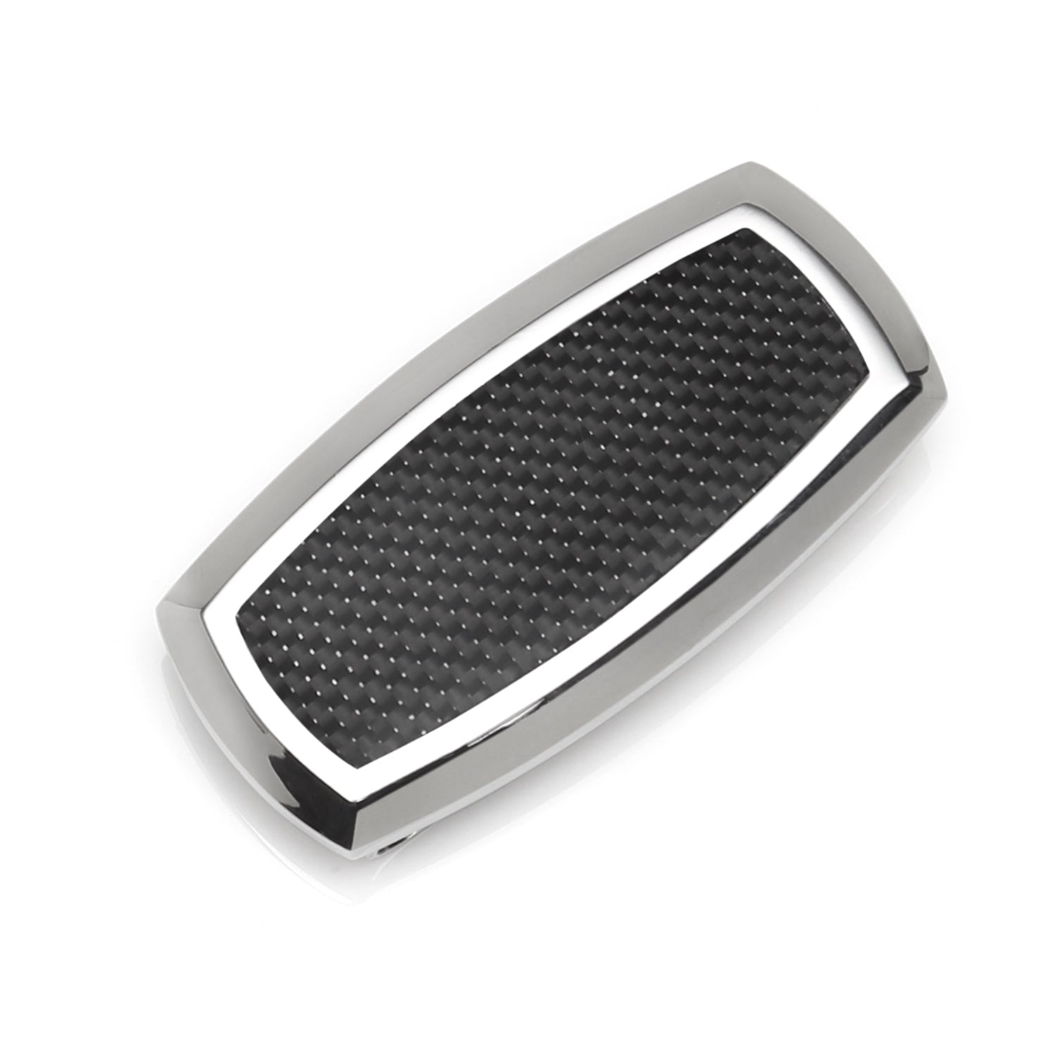  Cufflinks Stainless Steel Inlaid Black Carbon Fiber Money Clip - Default Title - Bonton