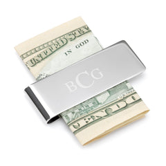 Stainless Steel Engravable Money Clip