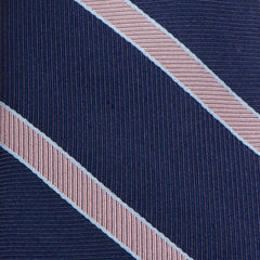 The Travis Tie (Navy Pink Stripe Men's Tie)