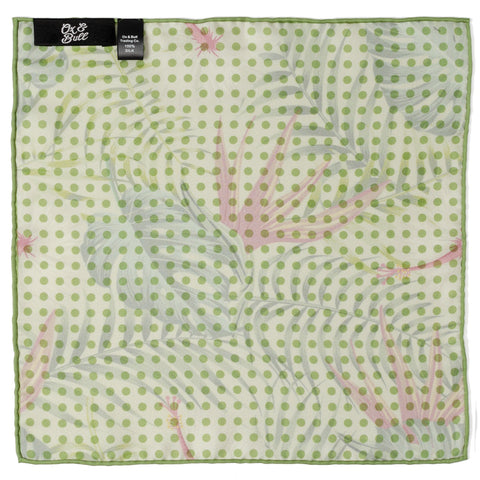 Tropical Leaf Multi Pocket Square