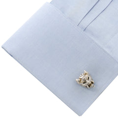 Samurai Mask Cufflinks