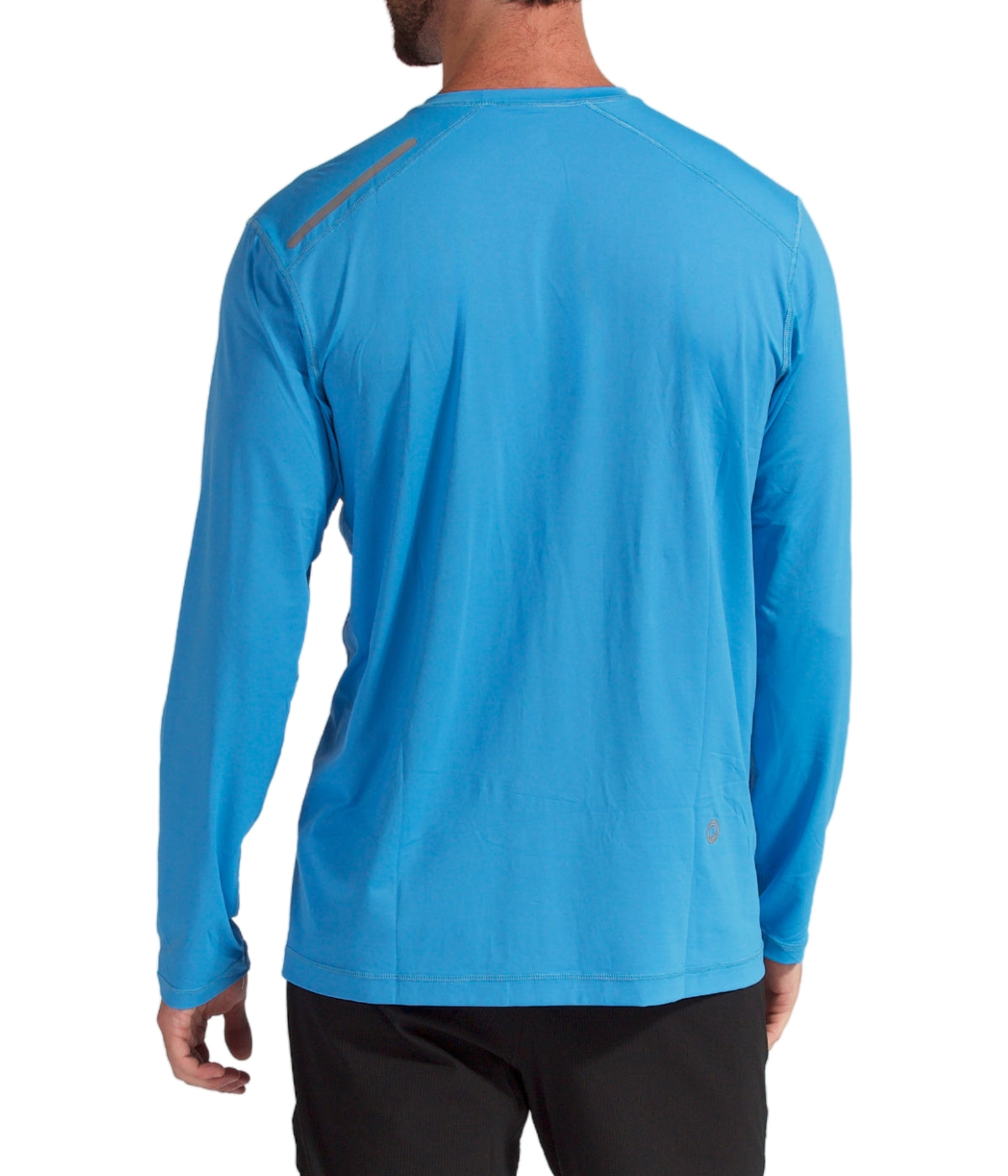  BloqUV BloqUV Men's UPF 50+ Sun Protection Long Sleeve Jet Tee Top - Ocean Blue - Bonton