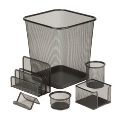 Mesh 6 Piece Desk Set