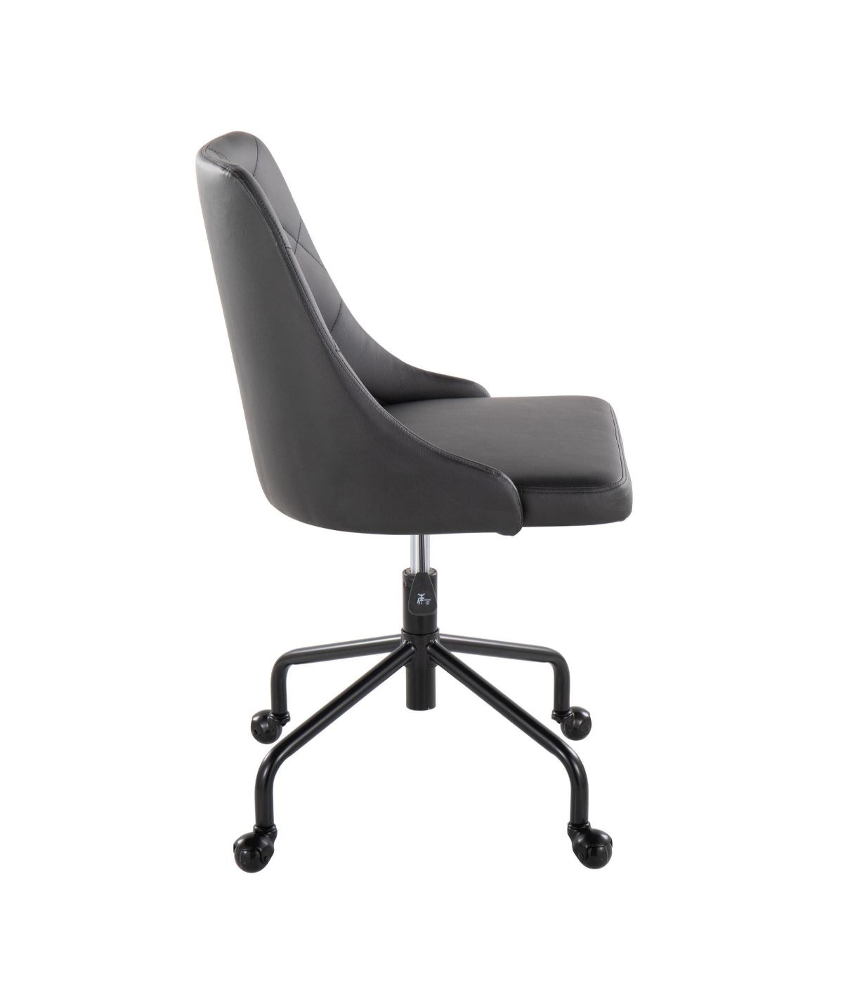  LumiSource Marche Office Chair Black - Black - Bonton