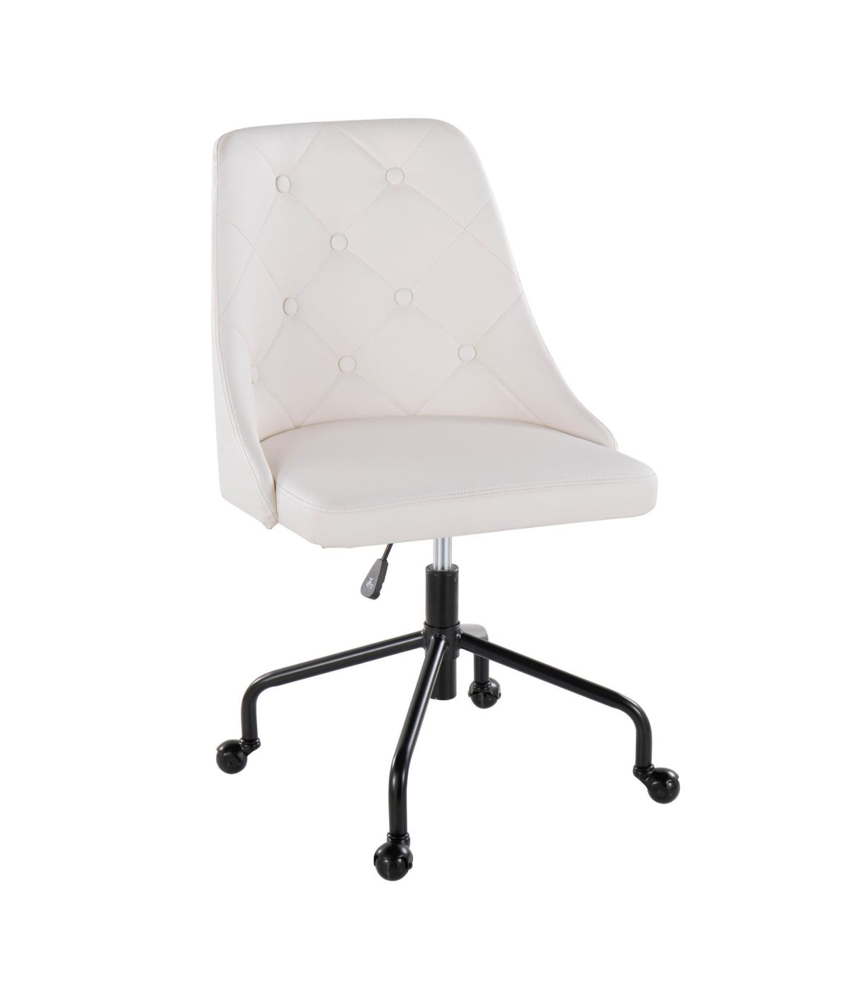  LumiSource Marche Office Chair Black & White - Black & White - Bonton