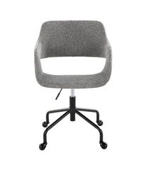 Margarite Adjustable Office Chair Black & Grey