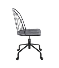 Riley Adjustable High Back Office Chair Black