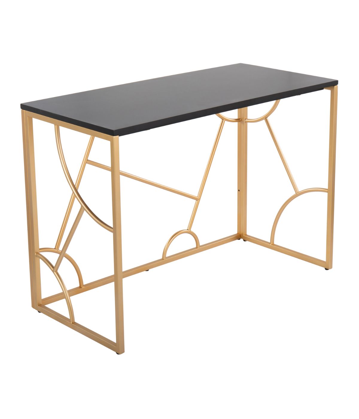  LumiSource Constellation Desk Gold & Black - Gold & Black - Bonton