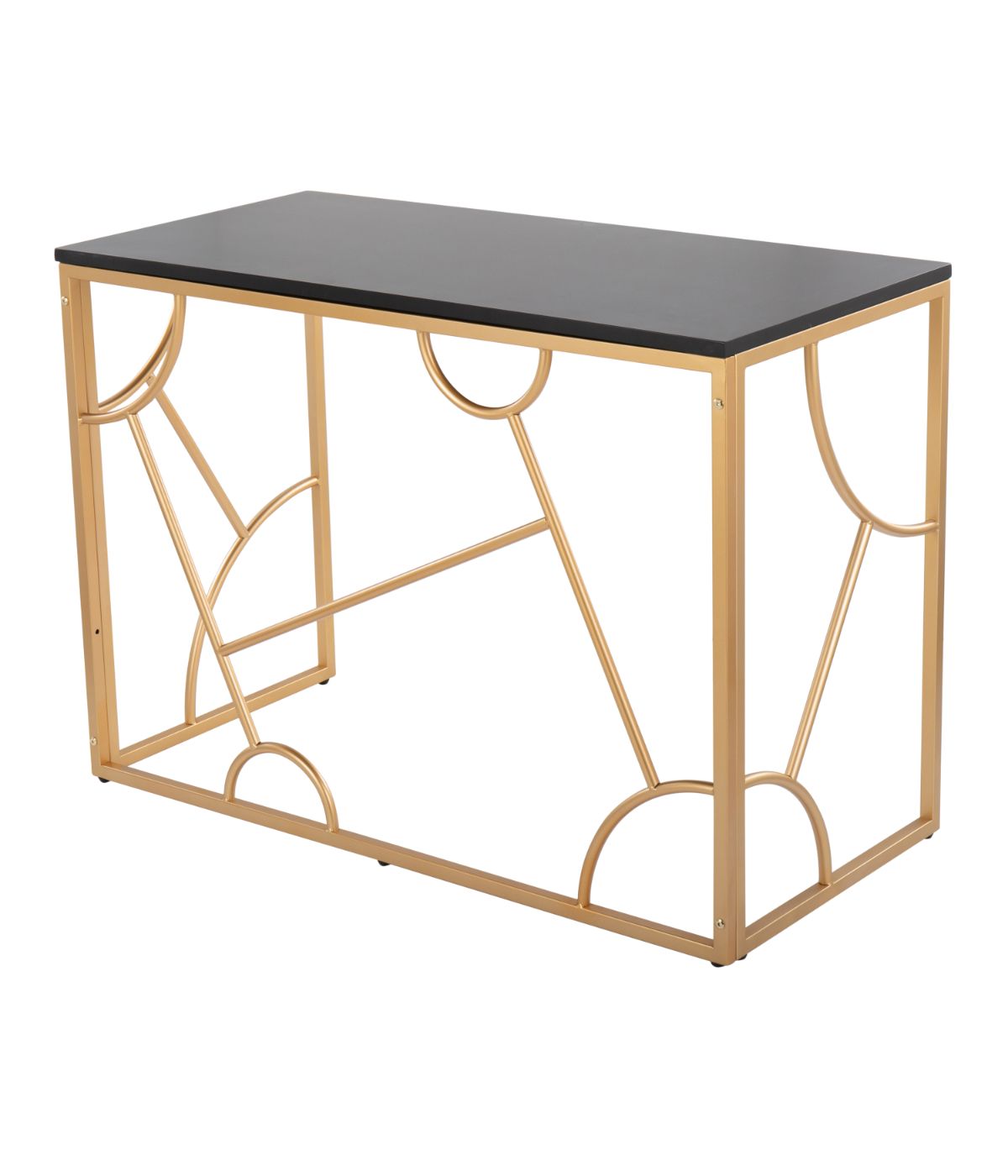  LumiSource Constellation Desk Gold & Black - Gold & Black - Bonton