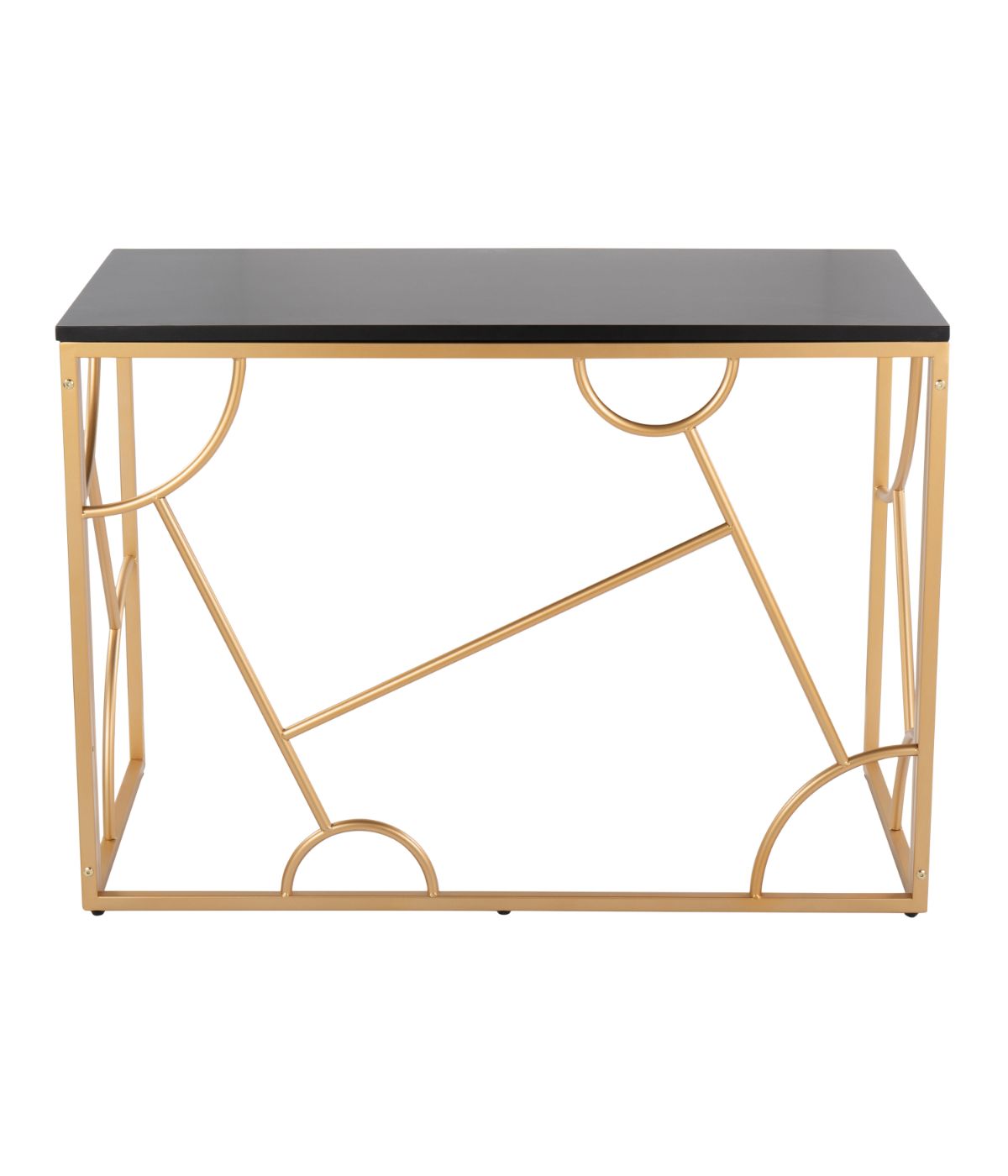  LumiSource Constellation Desk Gold & Black - Gold & Black - Bonton