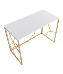 Constellation Desk Gold & White