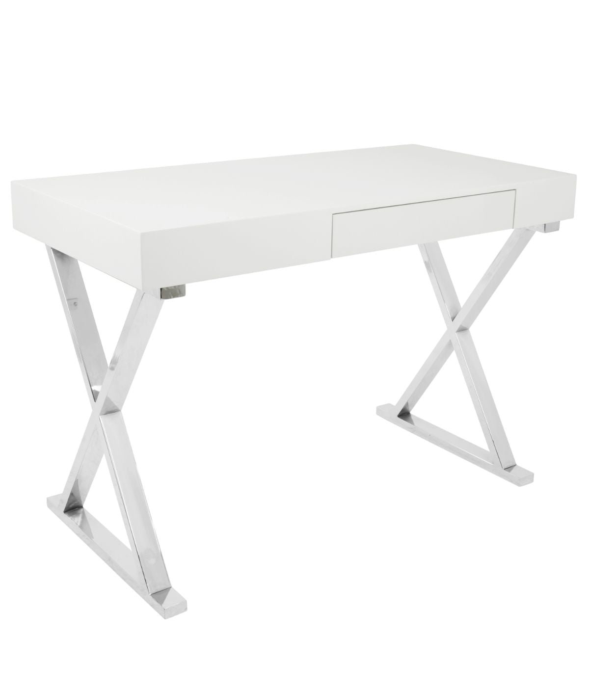  LumiSource Luster Desk White - White - Bonton